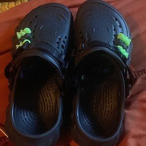 Echo Clog Crocs -Black WOMEN SIZE 7